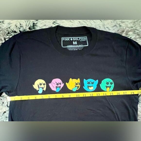 New Pink Dolphin Retro Ghosts Tee - Picture 12 of 12
